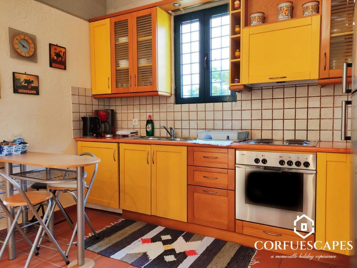 Mira El Mar By Corfuescapes Villa Barbati Ngoại thất bức ảnh