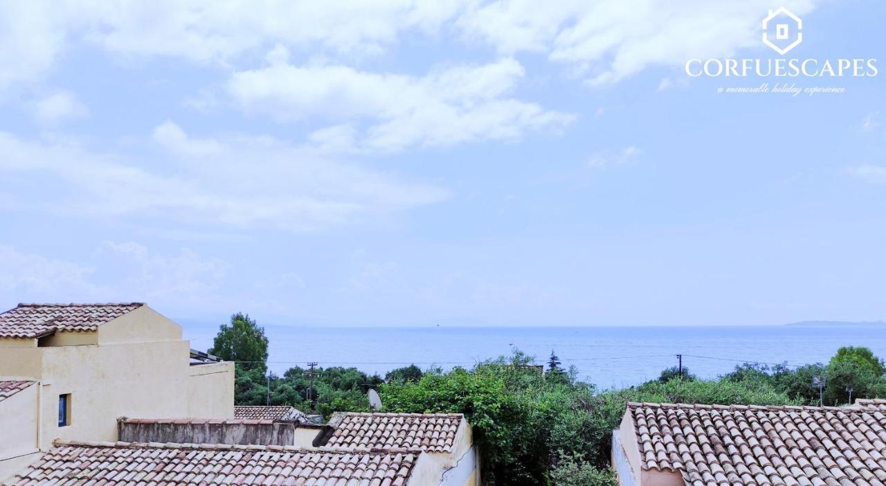 Mira El Mar By Corfuescapes Villa Barbati Ngoại thất bức ảnh